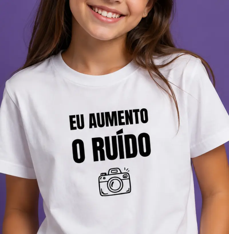 Eu aumento o ruído