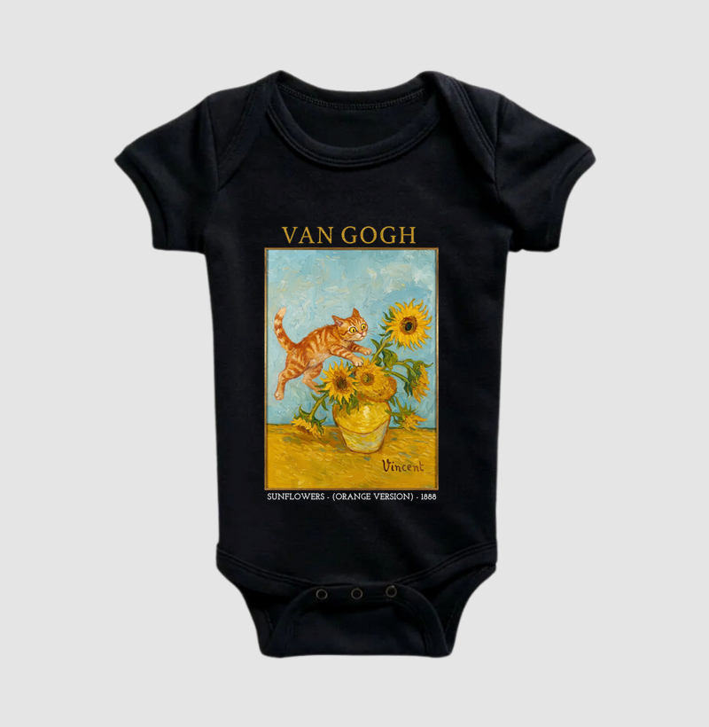 Van Gogh - Sunflowers Versão Laranjinha