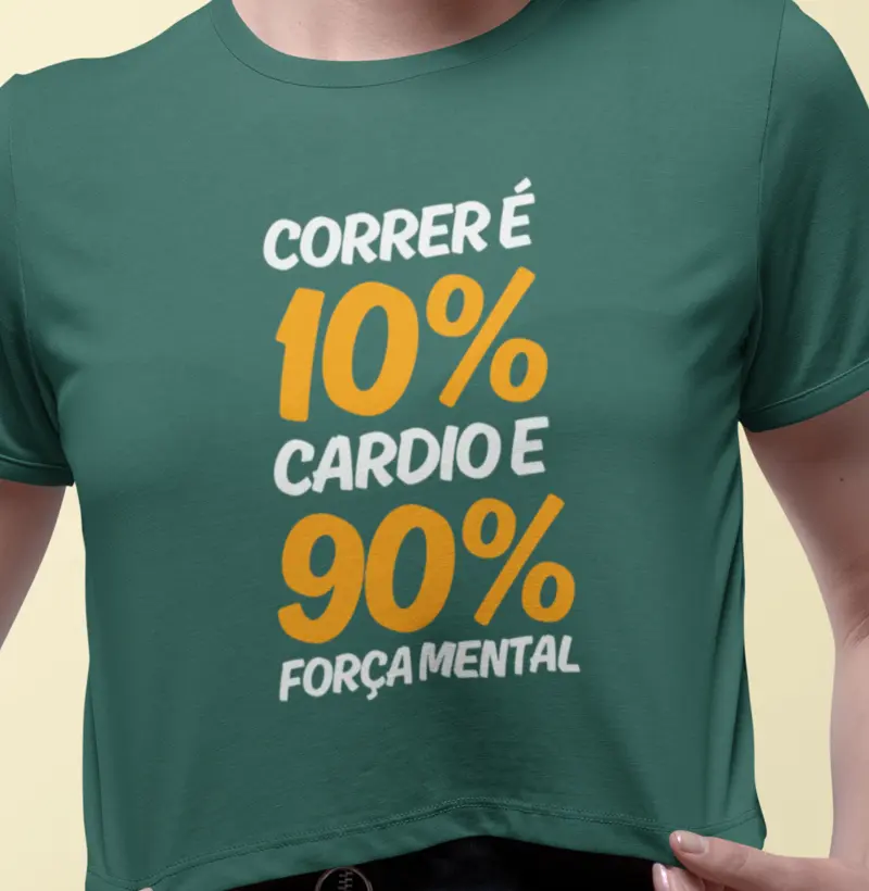 Correr é 10% Cardio 90% Mental