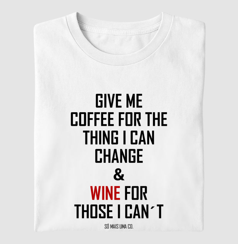 Camiseta Give me coffee
