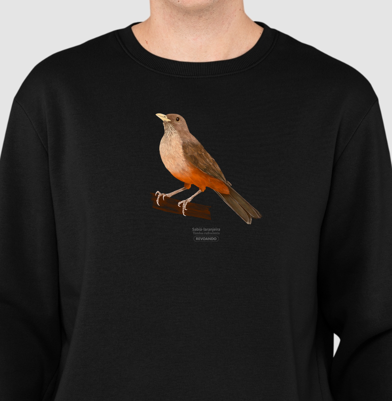 Inky Aves - Sabiá-laranjeira - Moletom