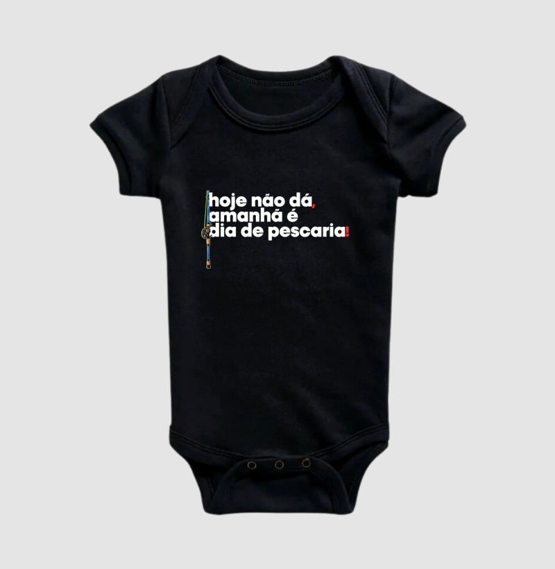 Amanhã é Dia de Pescaria! - Body Infantil