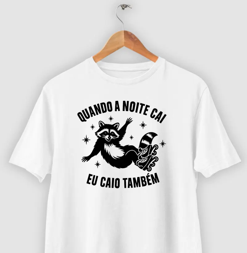 Quando a noite cai, eu caio também
