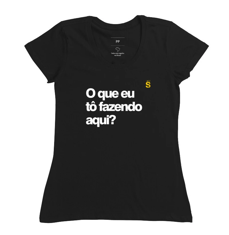 O que eu to fazendo aqui