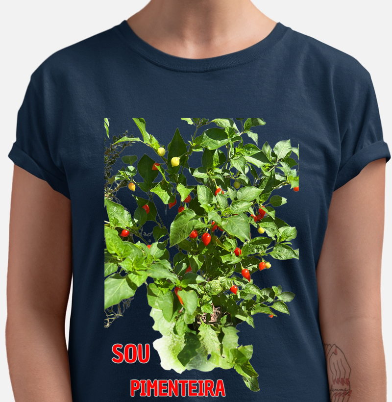 Camiseta Sou pimenteira