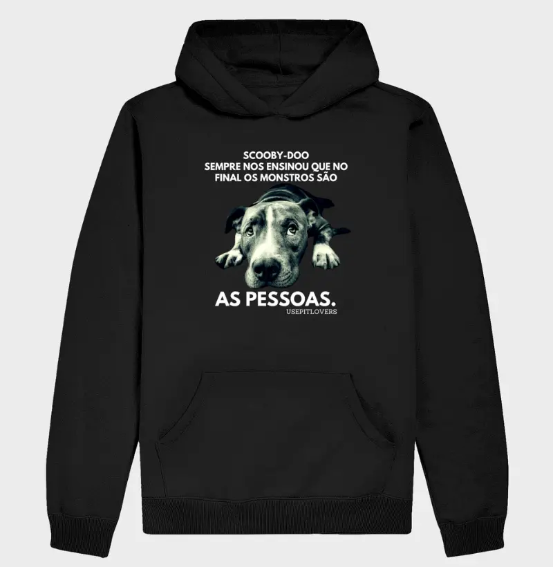 SCOOBY-DOO SEMPRE NOS ENSINOU QUE NO FINAL OS MONSTROS SÃO AS PESSOAS.