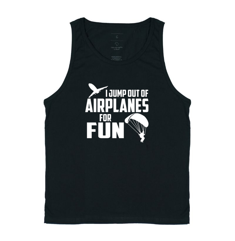 I JUMP AIRPLANES FOR FUN