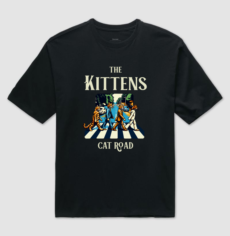 Camiseta Oversized The Kittens