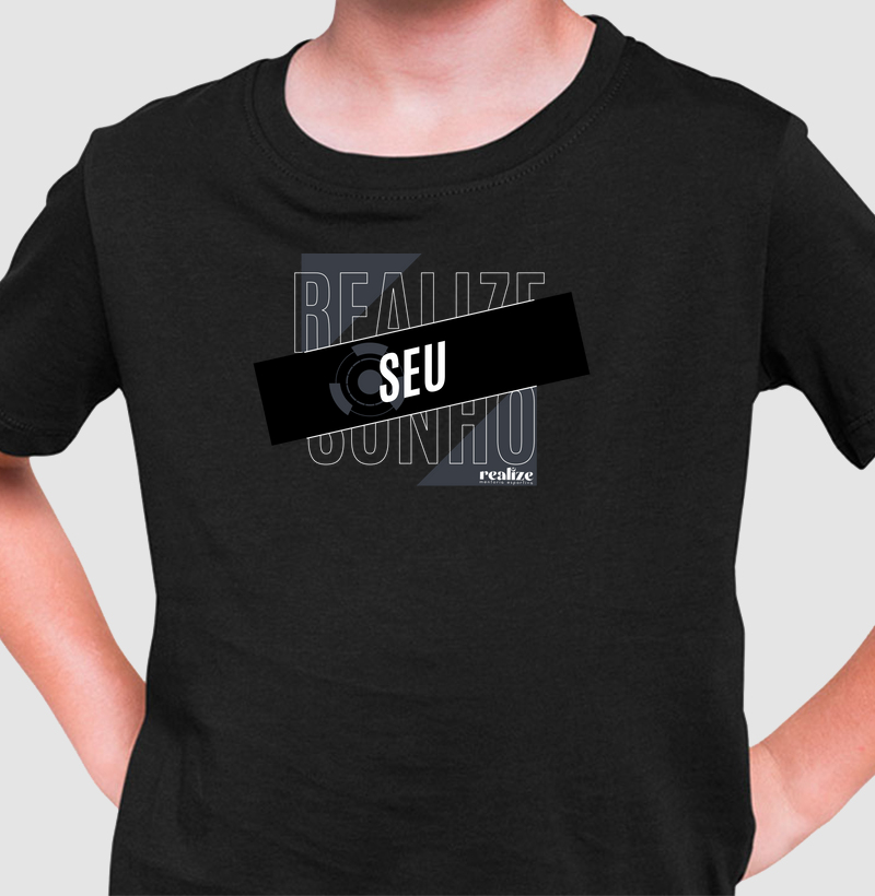 REALIZE SEU SONHO – LINHA INFANTIL OFICIAL (Camiseta Infantil)