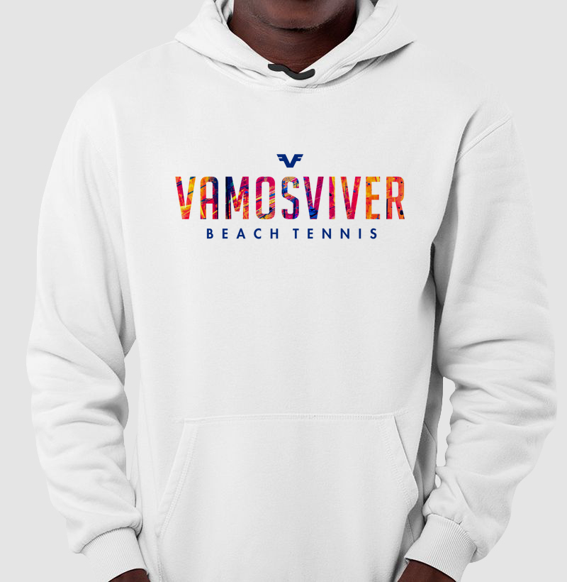Moletom Vamos Viver Beach Tennis