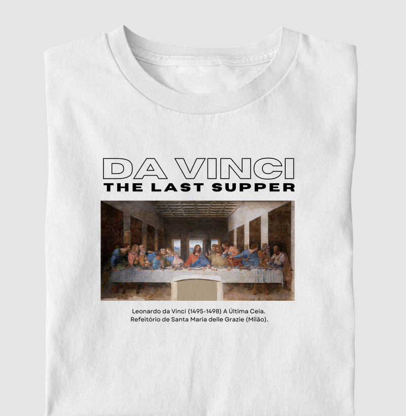 A Última Ceia (1495-1498) - Leonardo Da Vinci