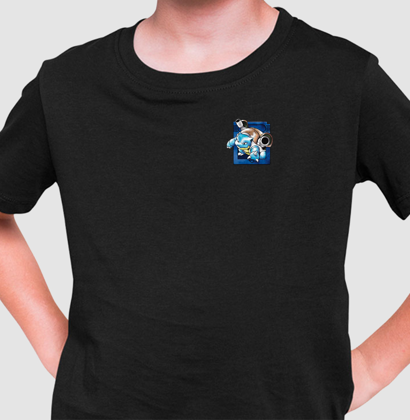 Cartucho Edition- Blastoise - Camiseta Infantil