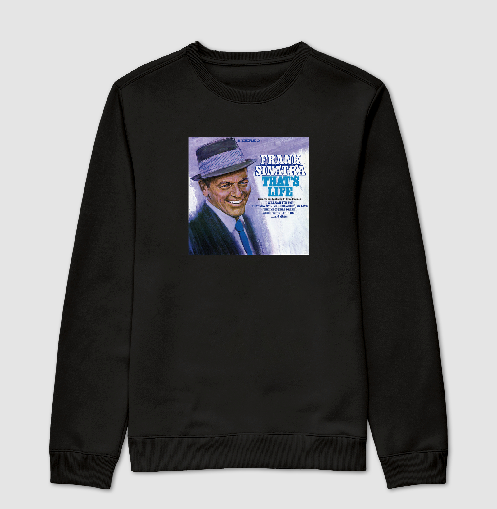 Frank Sinatra - That's Life Album - Suéter Moletom