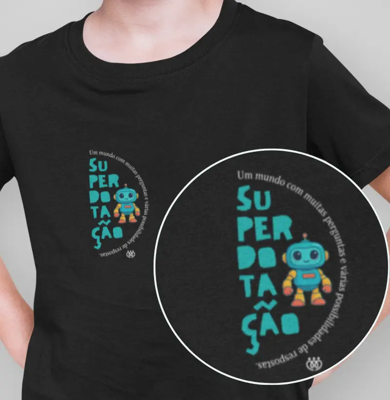 Superdotação - Um mundo de muitas perguntas - Minimalista - Infantil