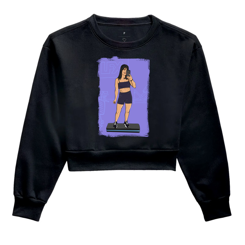 Mulher em cima do Step V01