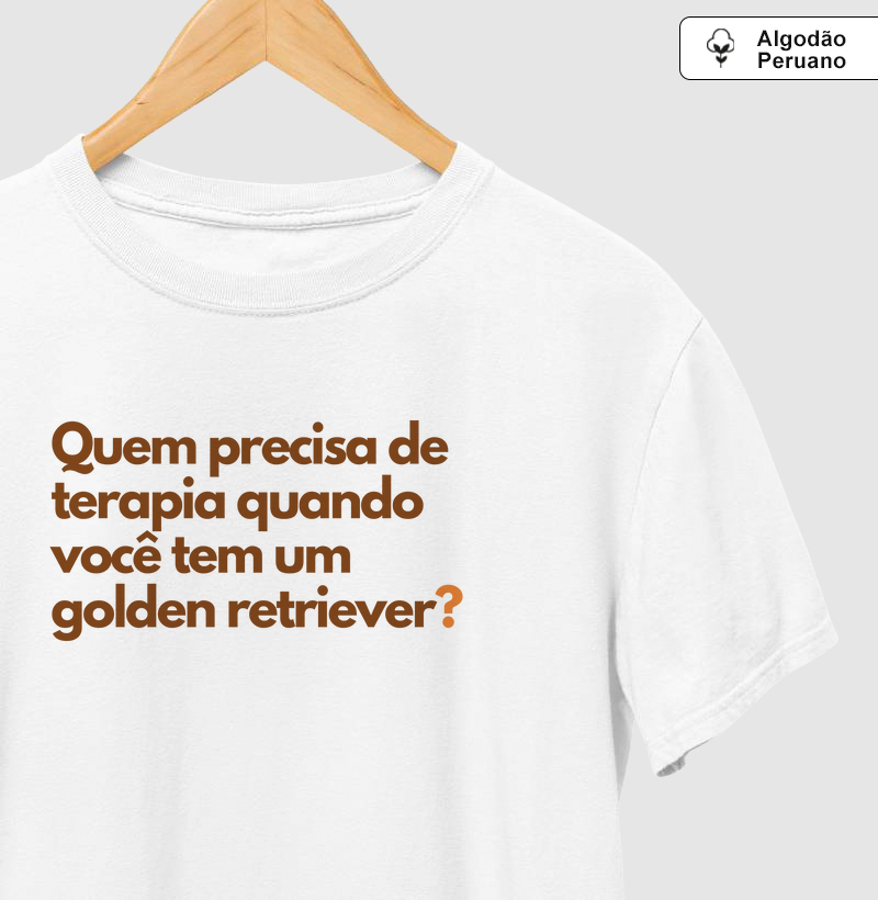 Quem Precisa de Terapia Quando se Tem um Goldinho Retriever?