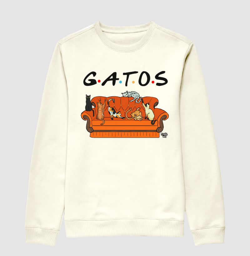 Suéter Gatos Friends