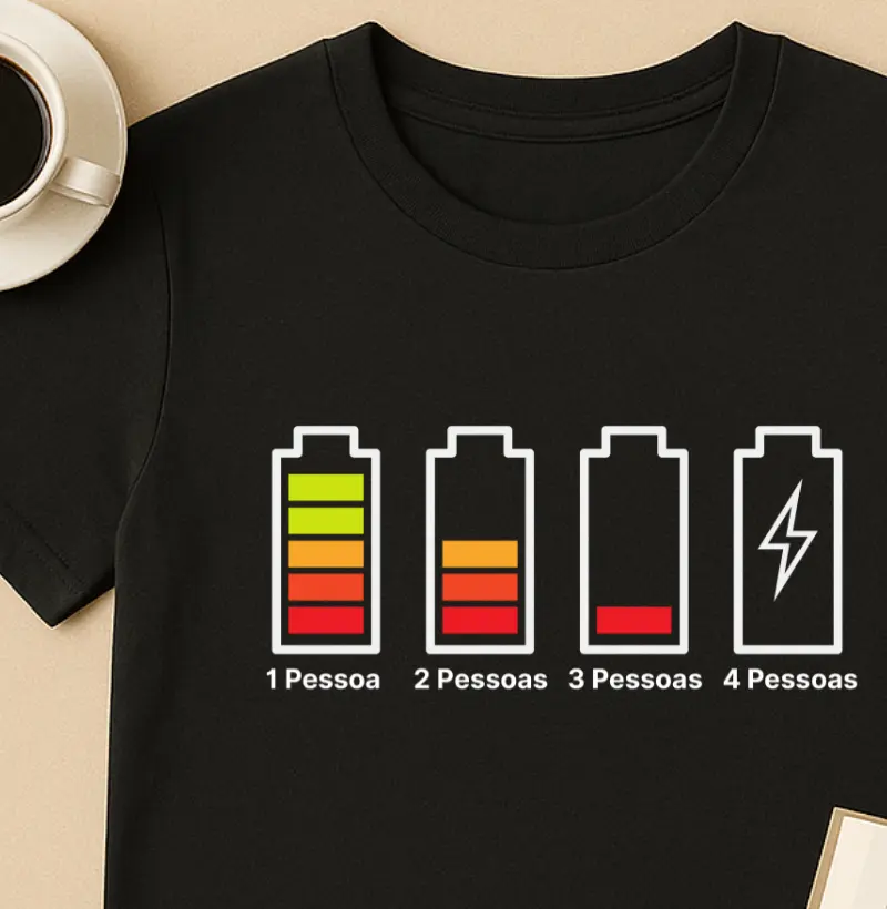 Bateria social e pessoas