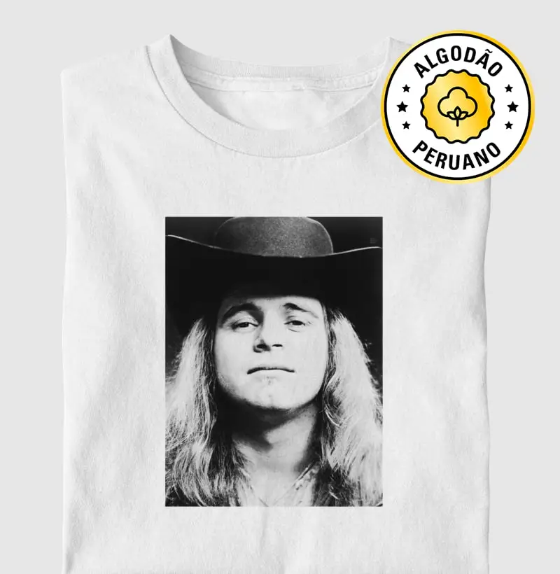 Ronnie Van Zant - Camiseta Algodão Peruano