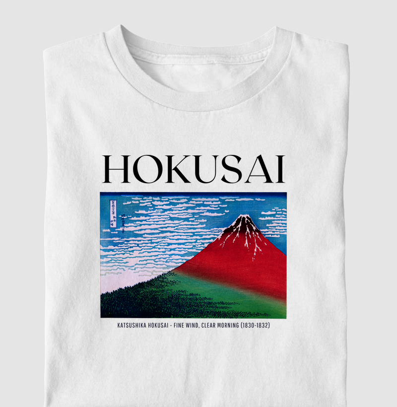 Fine Wind, Clear Morning (1830-1832) - Katsushika Hokusai