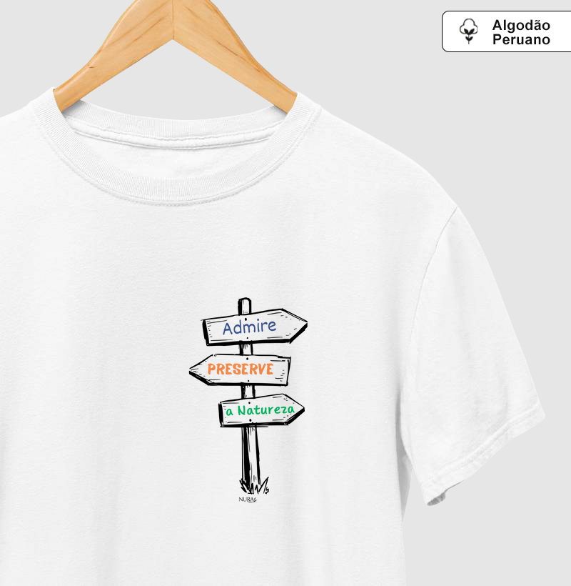 Admire, preserve a natureza.