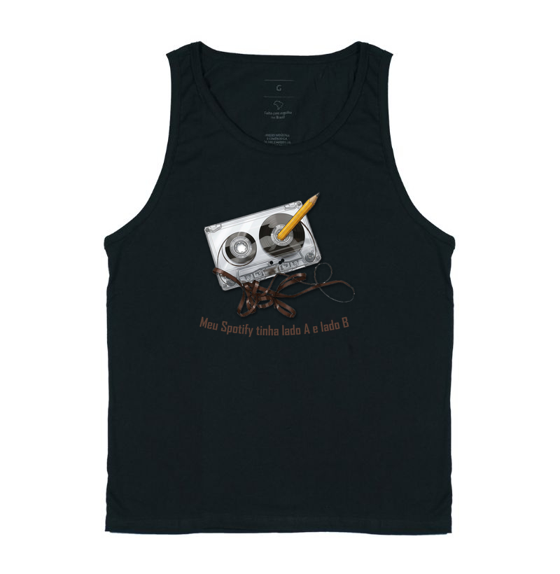 Camiseta Vintage Fita K7