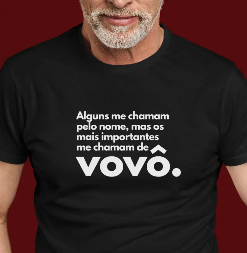 Alguns me chamam pelo nome, mas os mais importante me chamam de vovô.