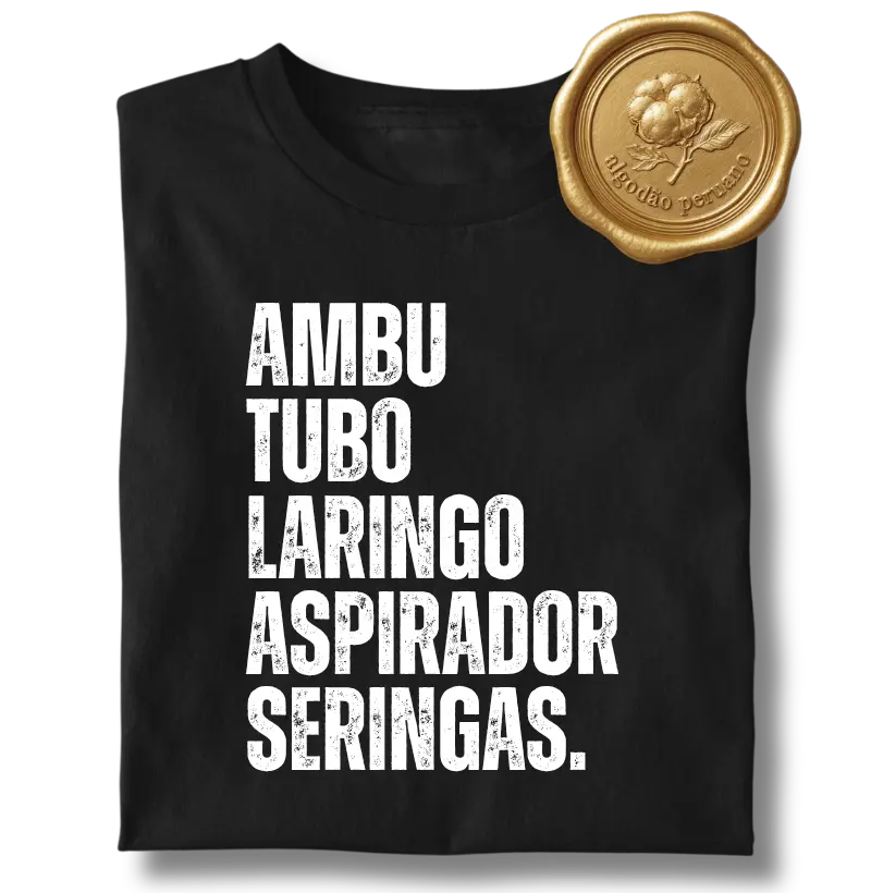 Ambu, Tubo, Laringo, Aspirador, Seringas