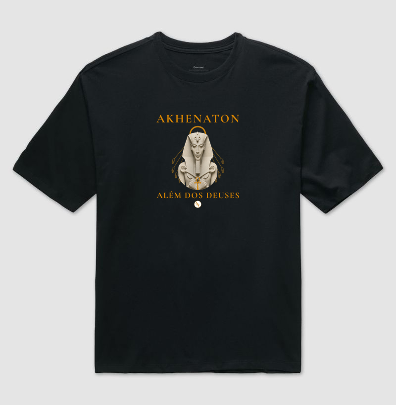 Camiseta Akhenaton Além dos Deuses – Filosofia Egípcia