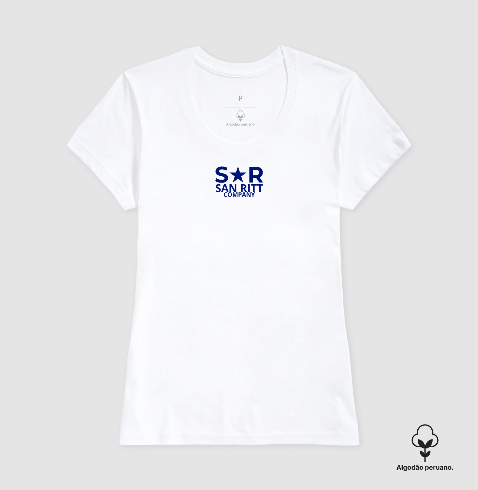 Camiseta Algodão Peruano S★R Feminino (2)