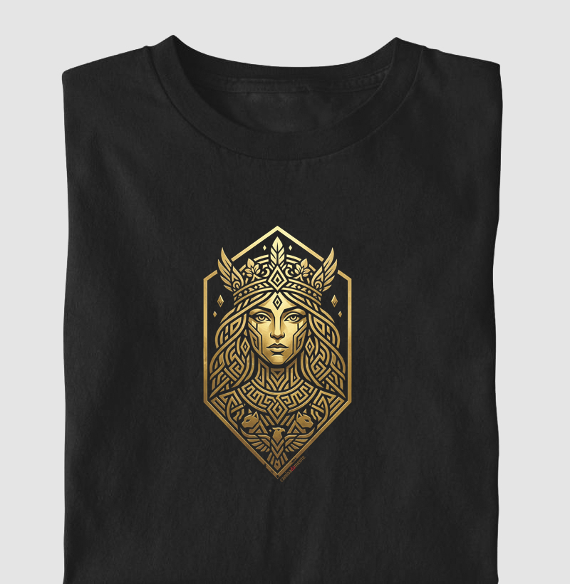 Camiseta Freya Dourada