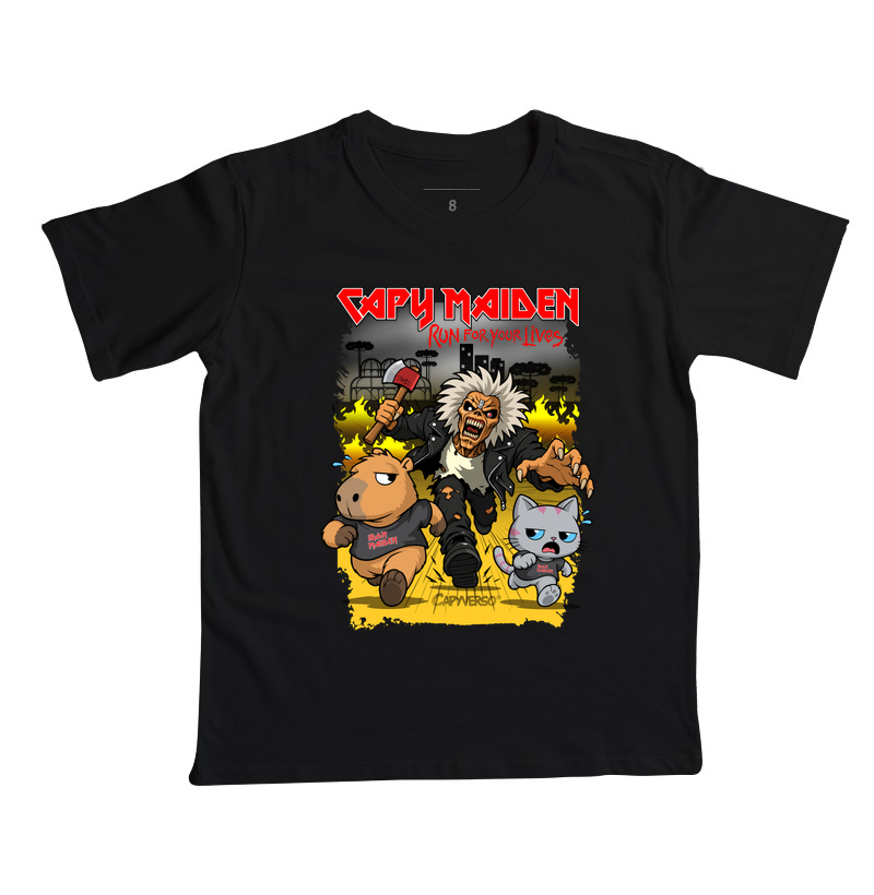 Capyverso Maiden Run - Camiseta Infantil