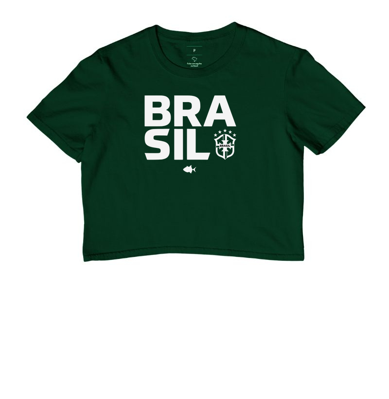 Brasil Nome e Escudo - Cropped - #28690