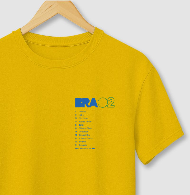 Brasil 2002 Escalação