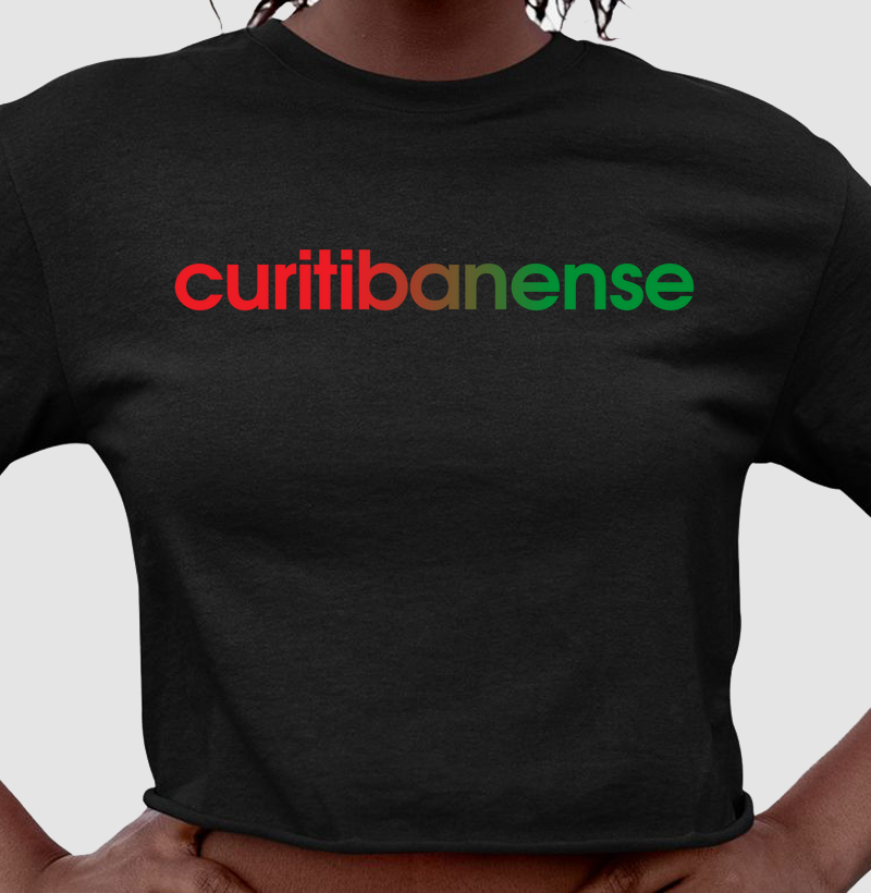 Cropped Curitibanense Cores da Bandeira