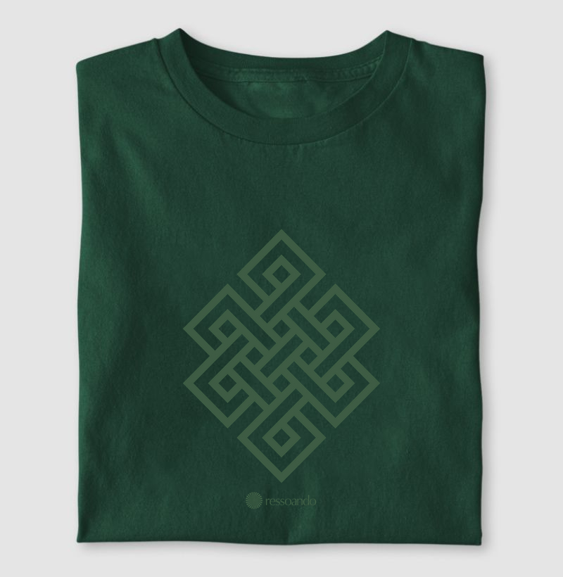 Nó Infinito Cores - Verde - Básica e Baby look