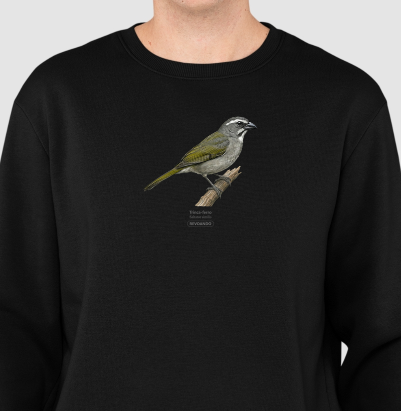 Traços Alados - Trinca-ferro - Moletom