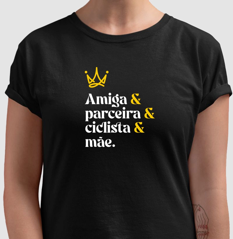 Amiga & parceira & ciclista & mãe