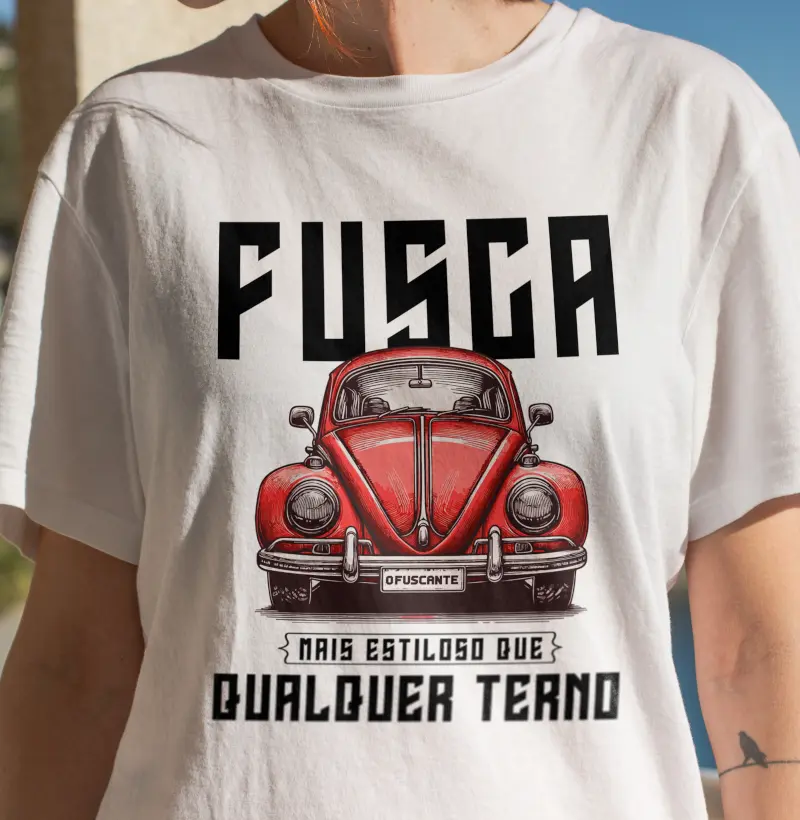 Fusca, mais estiloso que qualquer terno