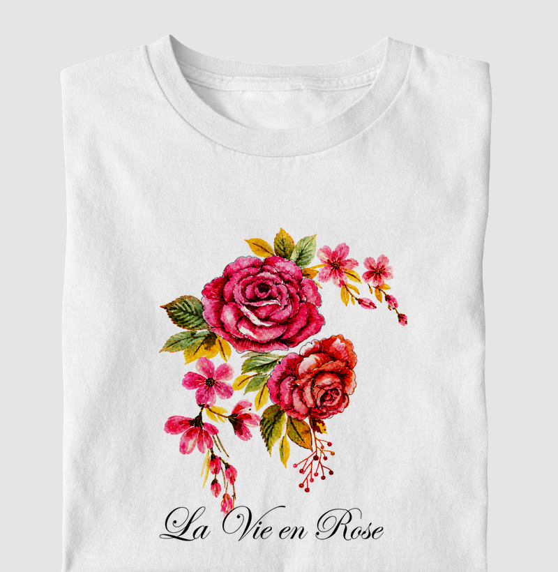 Camiseta La Vie en Rose