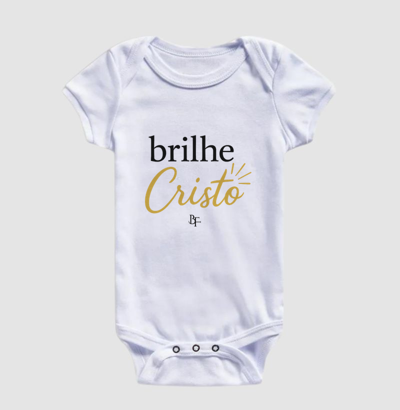 Brilhe Cristo - Body Infantil