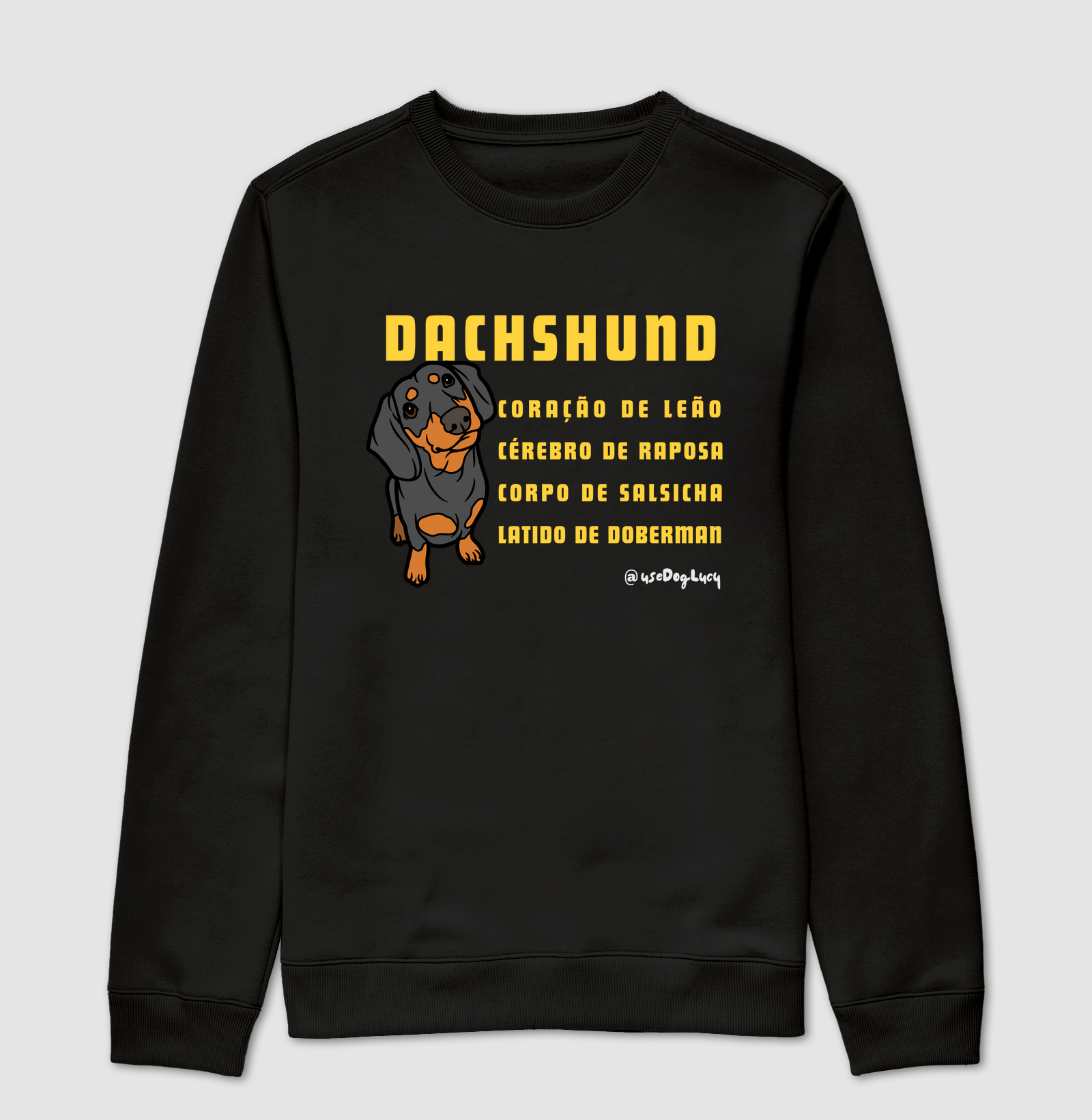 Dachshund Coração de Leão