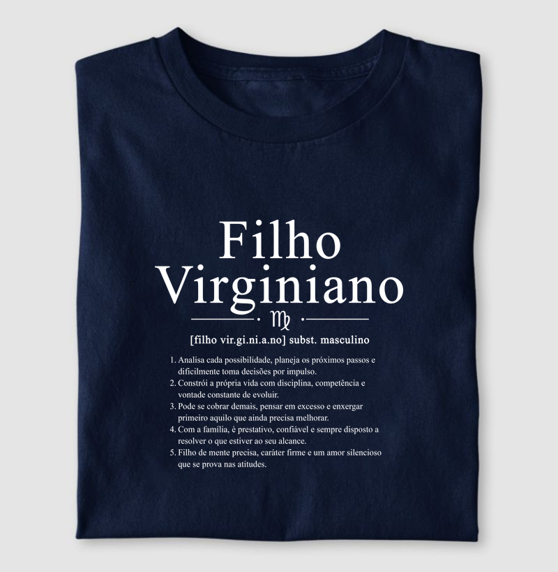Filho virginiano (adulto) ♍
