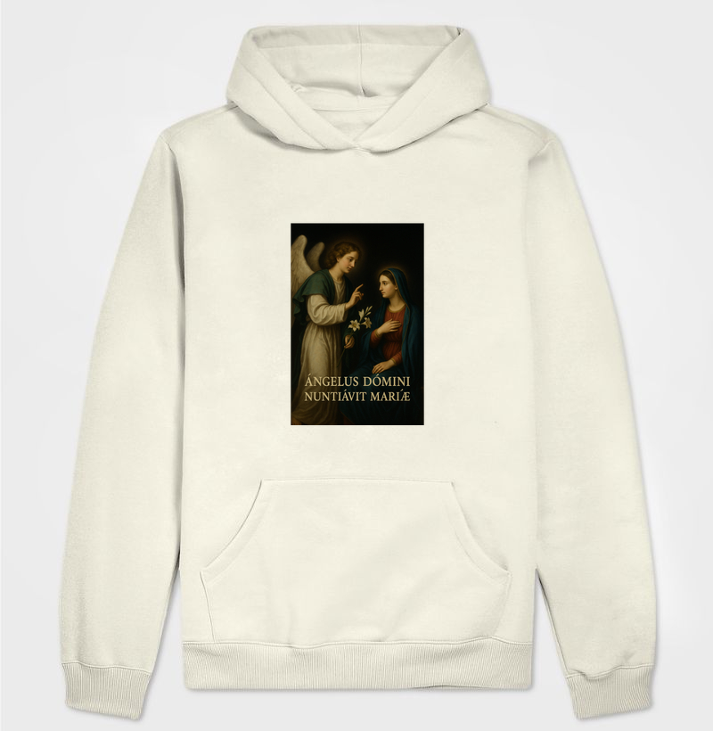 Hoodie Moletom Angélus Dómini nuntiávit Maríae