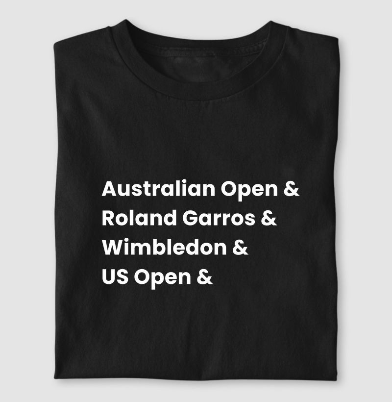 Australian Open & Roland Garros & Wimbledon & US Open