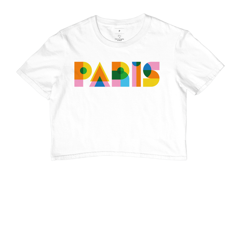 Camiseta Viagem - Paris Cores