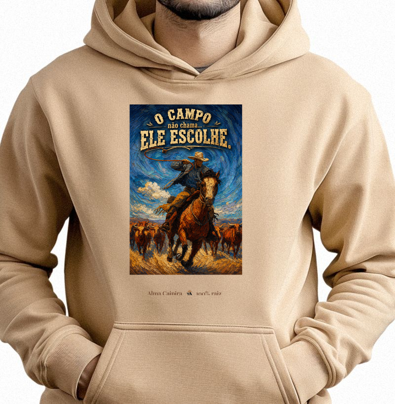 O campo não chama, ele escolhe