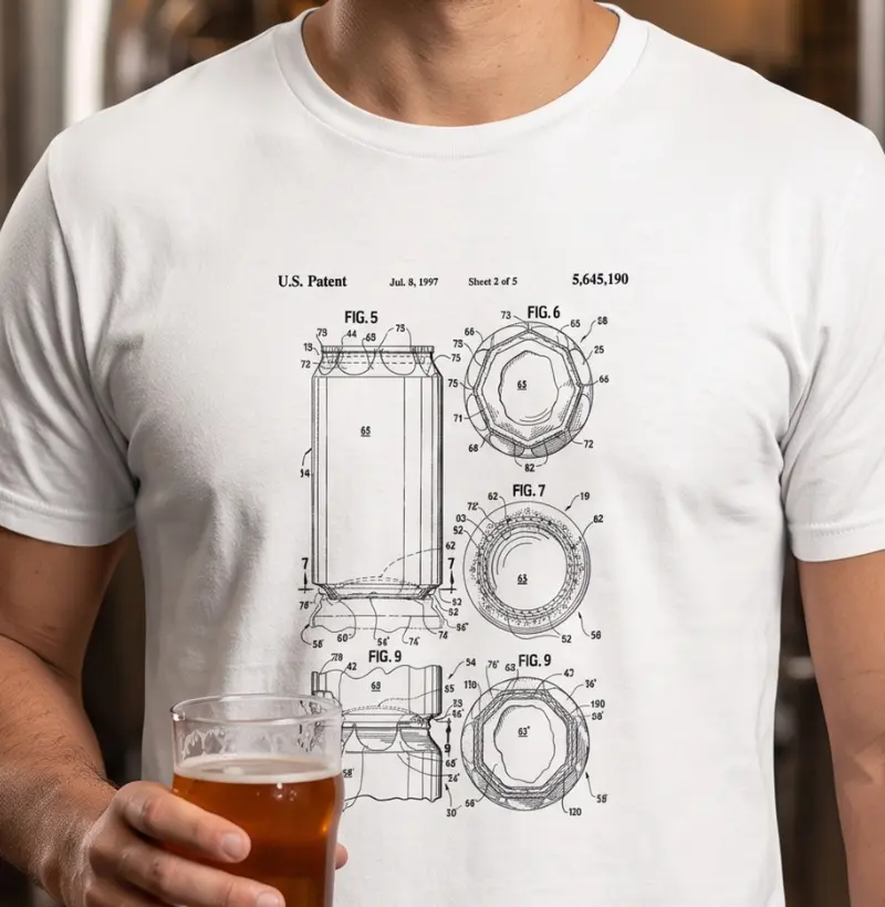 Patente de Lata de Cerveja