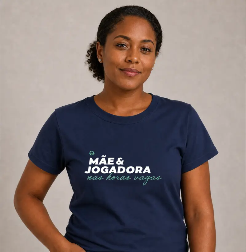 mãe e jogadora nas horas vagas
