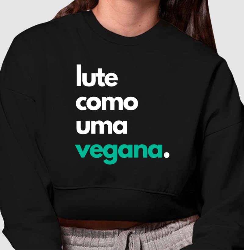 lute como uma vegana